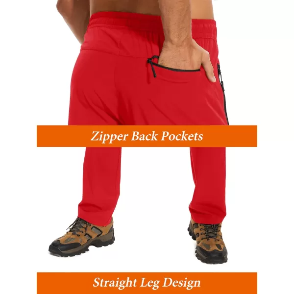 TACVASEN Mens Hiking Pants Lightweight Quick Dry Stretch Joggers for Running Workout Casual