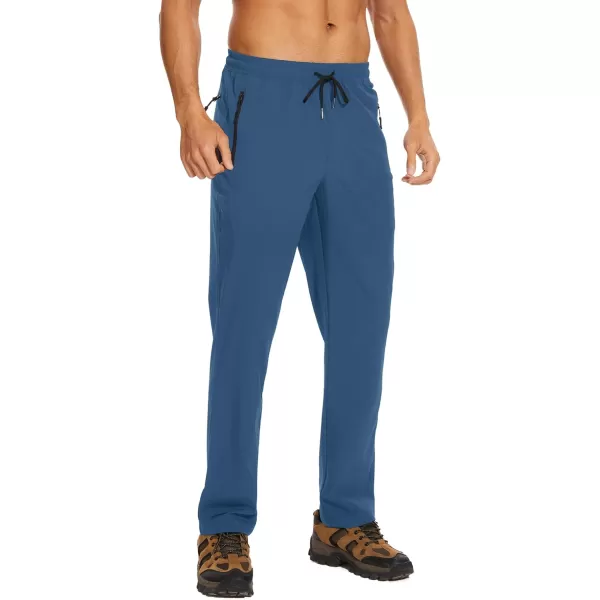 TACVASEN Mens Hiking Pants Lightweight Quick Dry Stretch Joggers for Running Workout Casual
