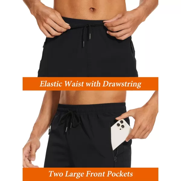 TACVASEN Mens Hiking Pants Lightweight Quick Dry Stretch Joggers for Running Workout Casual