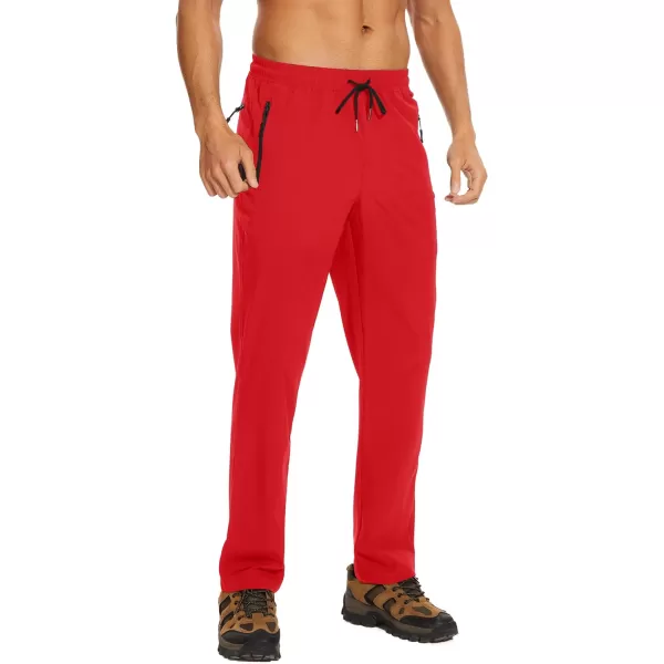 TACVASEN Mens Hiking Pants Lightweight Quick Dry Stretch Joggers for Running Workout Casual