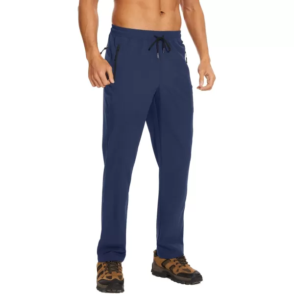 TACVASEN Mens Hiking Pants Lightweight Quick Dry Stretch Joggers for Running Workout Casual
