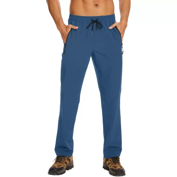 TACVASEN Mens Hiking Pants Lightweight Quick Dry Stretch Joggers for Running Workout Casual
