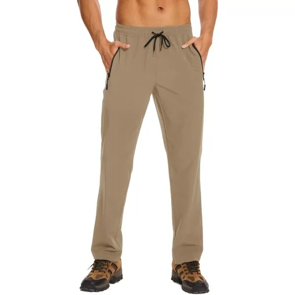 TACVASEN Mens Hiking Pants Lightweight Quick Dry Stretch Joggers for Running Workout Casual