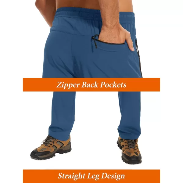 TACVASEN Mens Hiking Pants Lightweight Quick Dry Stretch Joggers for Running Workout Casual