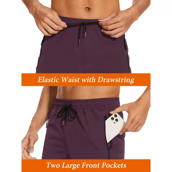 TACVASEN Mens Hiking Pants Lightweight Quick Dry Stretch Joggers for Running Workout Casual