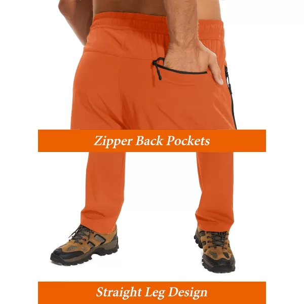 TACVASEN Mens Hiking Pants Lightweight Quick Dry Stretch Joggers for Running Workout Casual