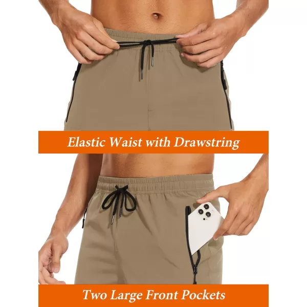 TACVASEN Mens Hiking Pants Lightweight Quick Dry Stretch Joggers for Running Workout Casual