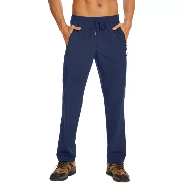 TACVASEN Mens Hiking Pants Lightweight Quick Dry Stretch Joggers for Running Workout Casual