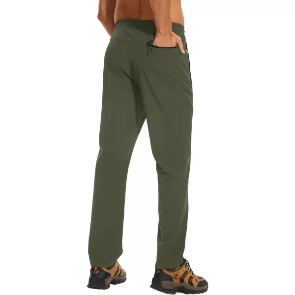 TACVASEN Mens Hiking Pants Lightweight Quick Dry Stretch Joggers for Running Workout Casual