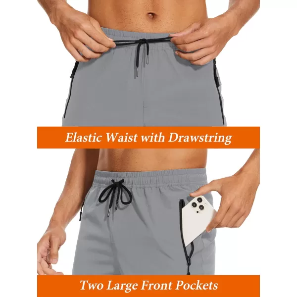 TACVASEN Mens Hiking Pants Lightweight Quick Dry Stretch Joggers for Running Workout Casual