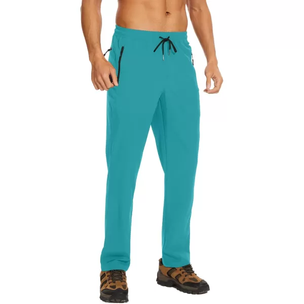 TACVASEN Mens Hiking Pants Lightweight Quick Dry Stretch Joggers for Running Workout Casual
