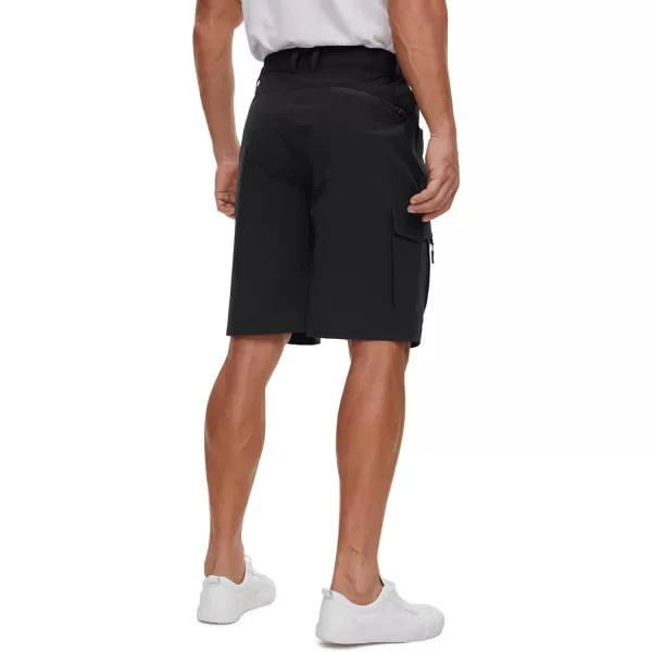 TACVASEN Men's Hiking Shorts Quick Dry Fishing Travel Cargo Shorts with Multi Pockets