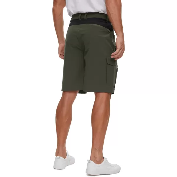 TACVASEN Men's Hiking Shorts Quick Dry Fishing Travel Cargo Shorts with Multi Pockets