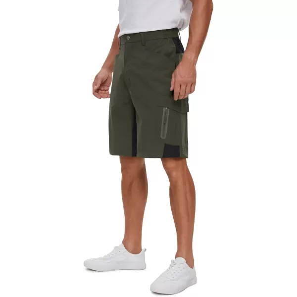 TACVASEN Men's Hiking Shorts Quick Dry Fishing Travel Cargo Shorts with Multi Pockets