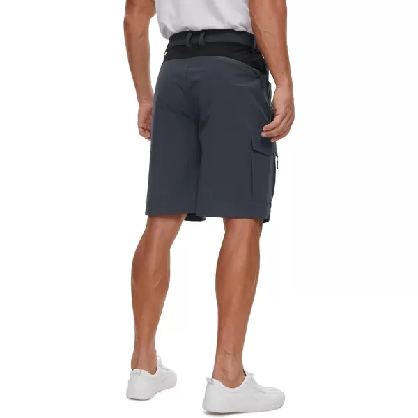 TACVASEN Men's Hiking Shorts Quick Dry Fishing Travel Cargo Shorts with Multi Pockets