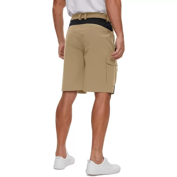 TACVASEN Men's Hiking Shorts Quick Dry Fishing Travel Cargo Shorts with Multi Pockets