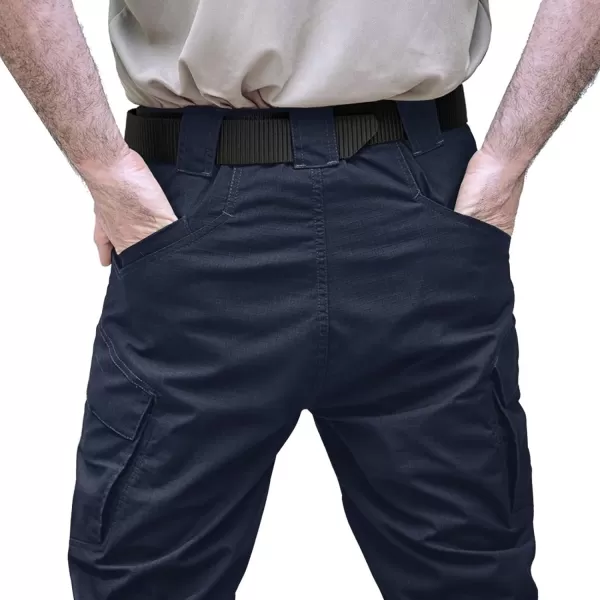 TACVASEN Men's Outdoor Tactical Pants Water Resistant Military Cargo Hiking Pants Lightweight Durable Ripstop Work Pants