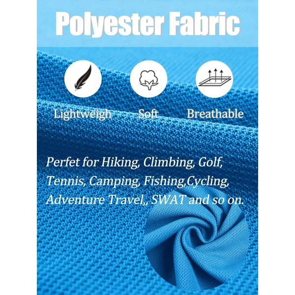 TACVASEN Men's Polo Shirts Tactical Quick-Dry Casual Golf Shirt Short Sleeve Airsoft Polos