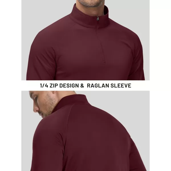 TACVASEN Men's Quarter Zip Pullover Fleece Lined Long Sleeve 1/4 Zip Golf Shirt Athletic Running Fishing Sweatshirts