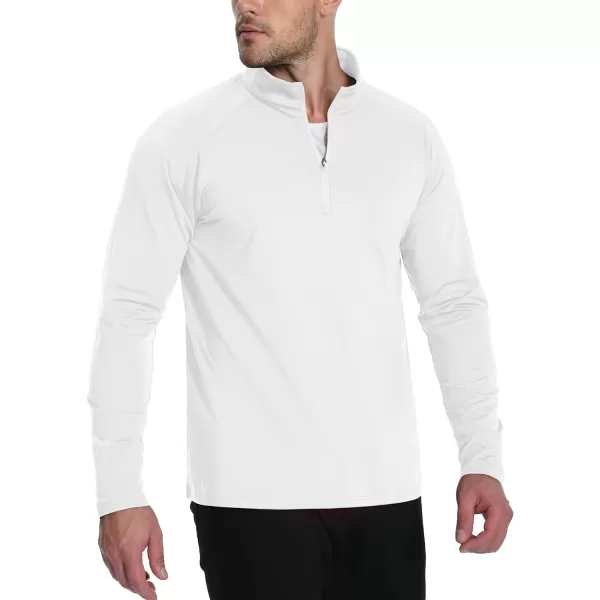TACVASEN Men's Quarter Zip Pullover Fleece Lined Long Sleeve 1/4 Zip Golf Shirt Athletic Running Fishing Sweatshirts