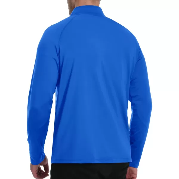 TACVASEN Men's Quarter Zip Pullover Fleece Lined Long Sleeve 1/4 Zip Golf Shirt Athletic Running Fishing Sweatshirts