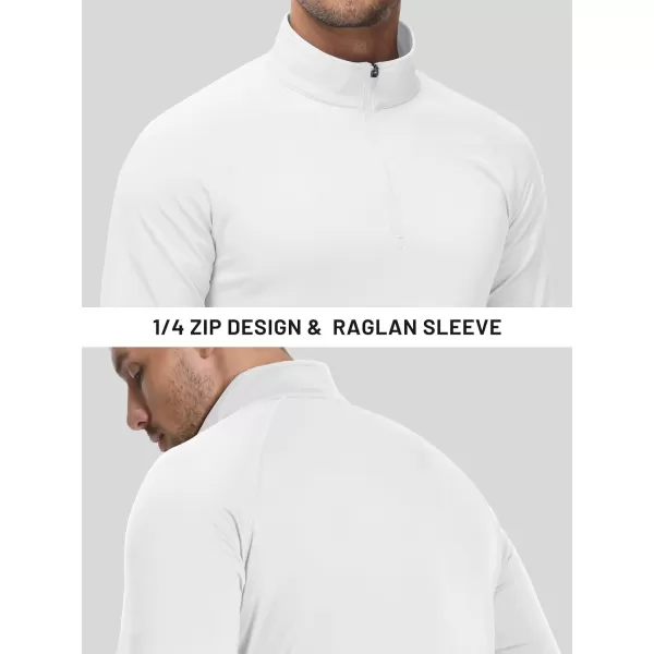 TACVASEN Men's Quarter Zip Pullover Fleece Lined Long Sleeve 1/4 Zip Golf Shirt Athletic Running Fishing Sweatshirts