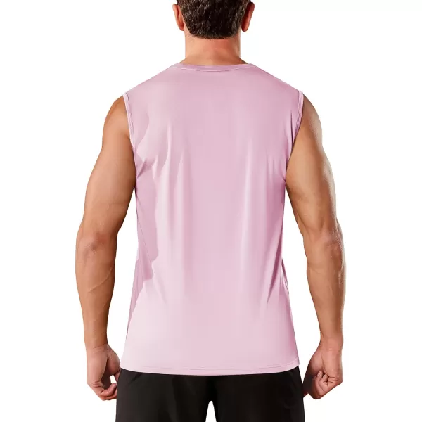 TACVASEN Men's Quick Dry Tank Top UPF 50+ Sun Protection Sleeveless Shirts Gym Workout Beach Athletic Muscle Shirts