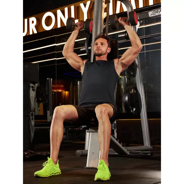 TACVASEN Men's Quick Dry Tank Top UPF 50+ Sun Protection Sleeveless Shirts Gym Workout Beach Athletic Muscle Shirts