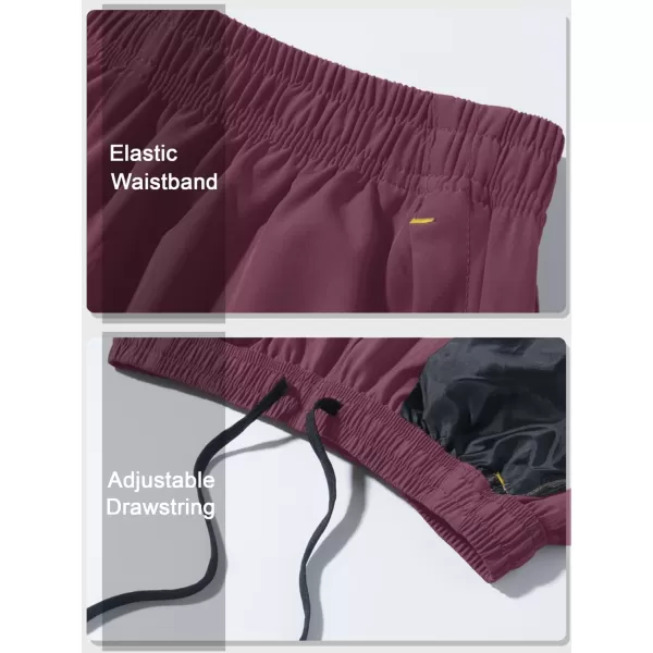 TACVASEN Men's Shorts Quick Dry Breathable Running Workout Jogging Shorts Gym Training Shorts with 3 Zipper Pockets