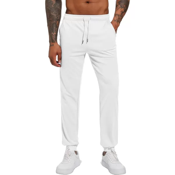 TACVASEN Men's Sweatpants Joggers Workout Athletic Lightweight Elastic Waist Outdoor Pants Tapered Running with Pockets