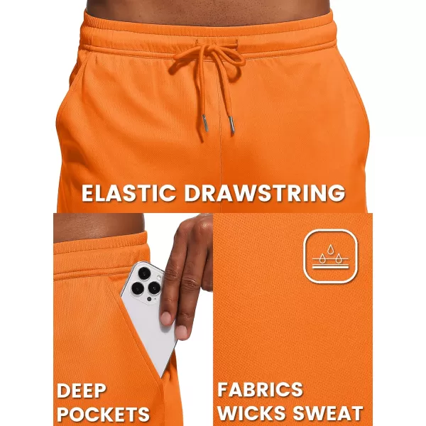 TACVASEN Men's Sweatpants Joggers Workout Athletic Lightweight Elastic Waist Outdoor Pants Tapered Running with Pockets