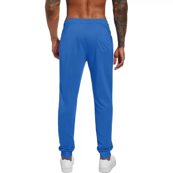 TACVASEN Men's Sweatpants Joggers Workout Athletic Lightweight Elastic Waist Outdoor Pants Tapered Running with Pockets