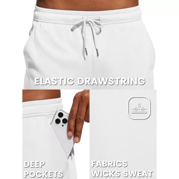 TACVASEN Men's Sweatpants Joggers Workout Athletic Lightweight Elastic Waist Outdoor Pants Tapered Running with Pockets