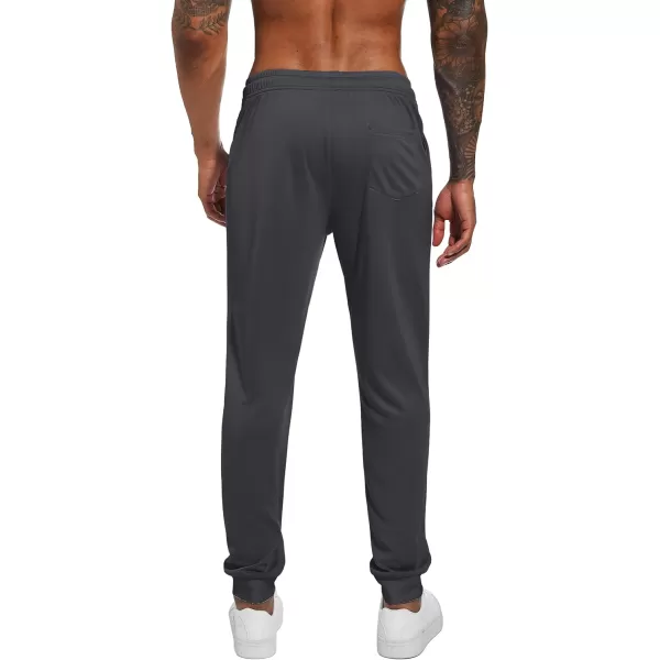 TACVASEN Men's Sweatpants Joggers Workout Athletic Lightweight Elastic Waist Outdoor Pants Tapered Running with Pockets