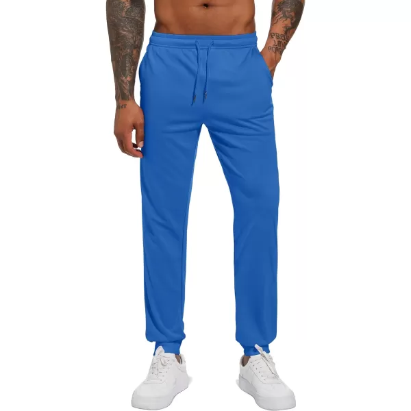 TACVASEN Men's Sweatpants Joggers Workout Athletic Lightweight Elastic Waist Outdoor Pants Tapered Running with Pockets