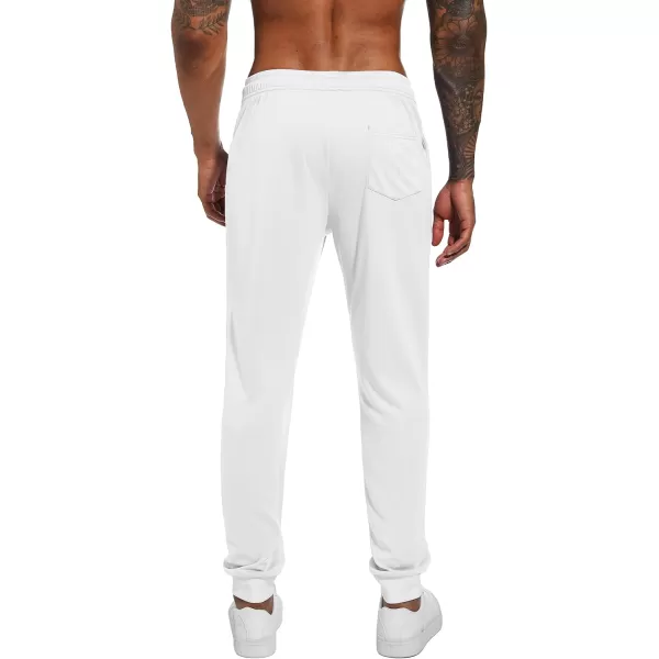 TACVASEN Men's Sweatpants Joggers Workout Athletic Lightweight Elastic Waist Outdoor Pants Tapered Running with Pockets