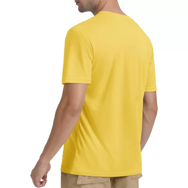 TACVASEN Men's UPF 50+ Sun Protection Shirts Quick Dry Short Sleeves Rash Guard Swim Shirts