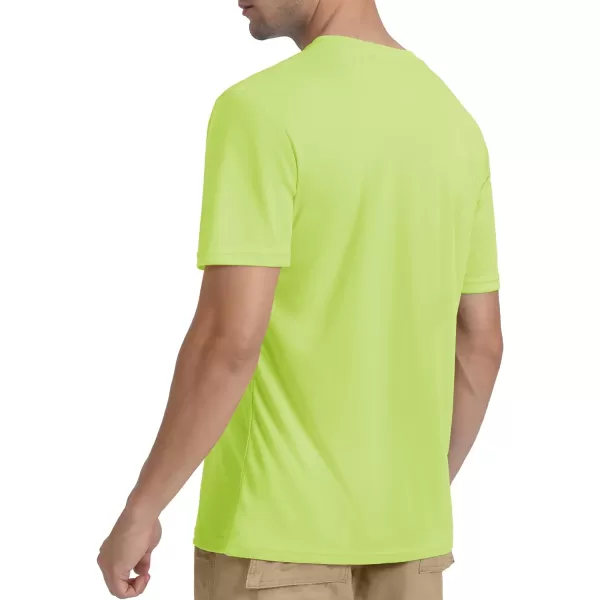 TACVASEN Men's UPF 50+ Sun Protection Shirts Quick Dry Short Sleeves Rash Guard Swim Shirts