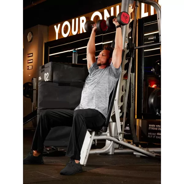 TACVASEN Mens Workout Shirts Short Sleeve Athletic Dry Fit Tshirts Shirts Running Gym Crewneck T-Shirts