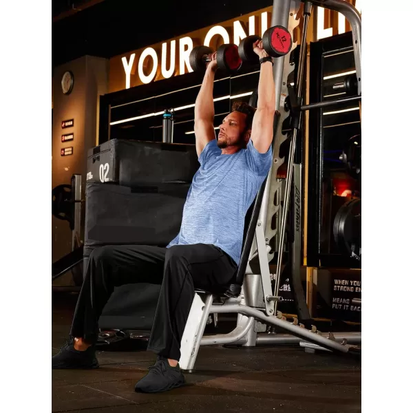 TACVASEN Mens Workout Shirts Short Sleeve Athletic Dry Fit Tshirts Shirts Running Gym Crewneck T-Shirts