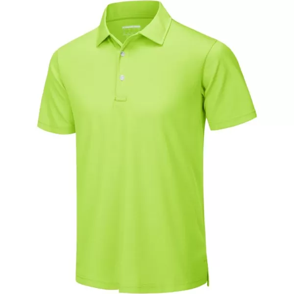 TACVASEN Mens Golf Polo Shirts Dry Fit Short Sleeve Collared Classic Polos Tennis Solid T Shirts Casual Active Work