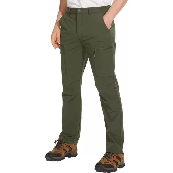 TACVASEN Men's Hiking Pants Lightweight Quick Dry Cargo Work Pants with 5 Pockets Military Tactical Ripstop Durable Pants
