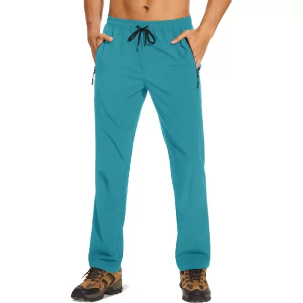 TACVASEN Mens Hiking Pants Lightweight Quick Dry Stretch Joggers for Running Workout Casual
