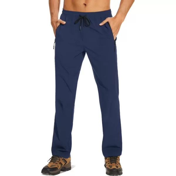 TACVASEN Mens Hiking Pants Lightweight Quick Dry Stretch Joggers for Running Workout Casual