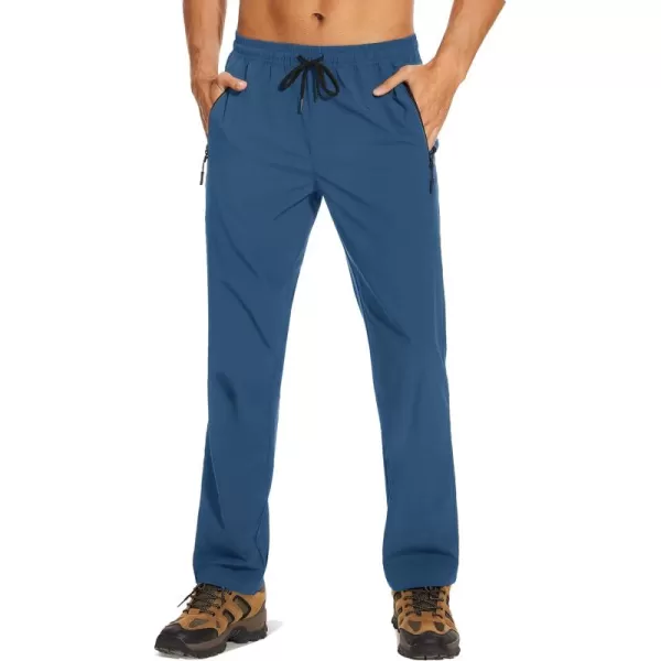 TACVASEN Mens Hiking Pants Lightweight Quick Dry Stretch Joggers for Running Workout Casual