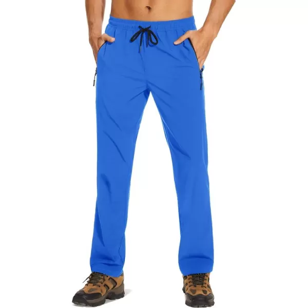 TACVASEN Mens Hiking Pants Lightweight Quick Dry Stretch Joggers for Running Workout Casual
