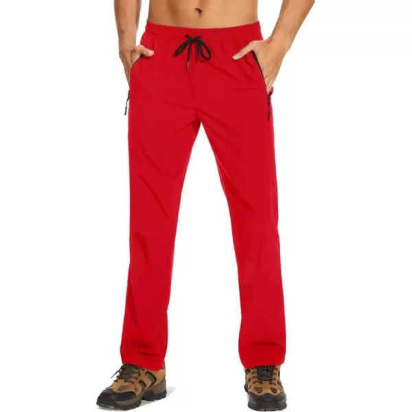 TACVASEN Mens Hiking Pants Lightweight Quick Dry Stretch Joggers for Running Workout Casual
