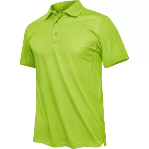 TACVASEN Men's Polo Shirts Tactical Quick-Dry Casual Golf Shirt Short Sleeve Airsoft Polos