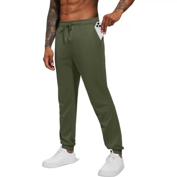 TACVASEN Men's Sweatpants Joggers Workout Athletic Lightweight Elastic Waist Outdoor Pants Tapered Running with Pockets