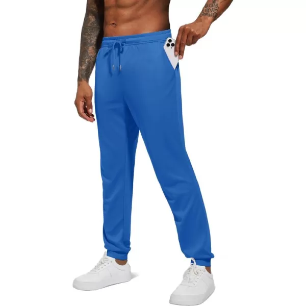 TACVASEN Men's Sweatpants Joggers Workout Athletic Lightweight Elastic Waist Outdoor Pants Tapered Running with Pockets